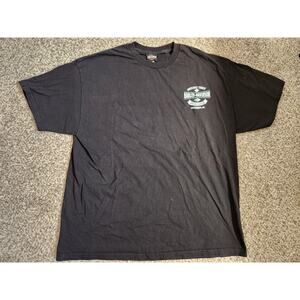 HARLEY DAVIDSON Ambassador Natchez Trace Tuscumbia AL Black T Shirt 2XL Biker